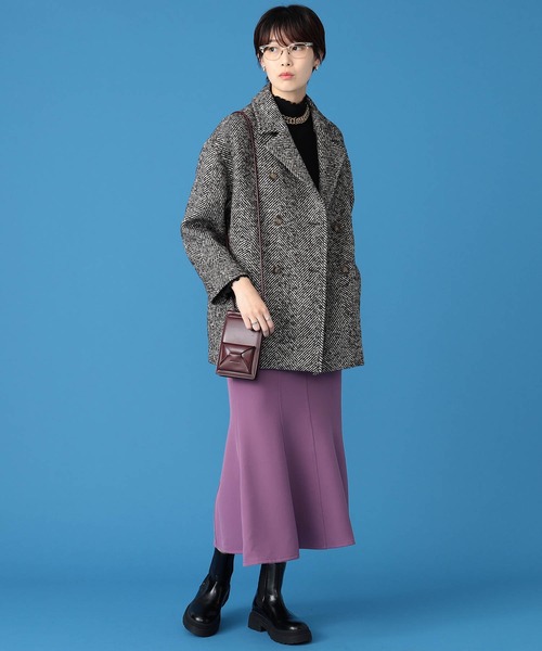 BeAMS DOT(ビームスドット)の「【WEB限定】BeAMS DOT / マーメイドスカート(スカート・レディース・ブラック/ピンク/パープル/ターコイズブルー・L/M/S)」の18枚目の写真