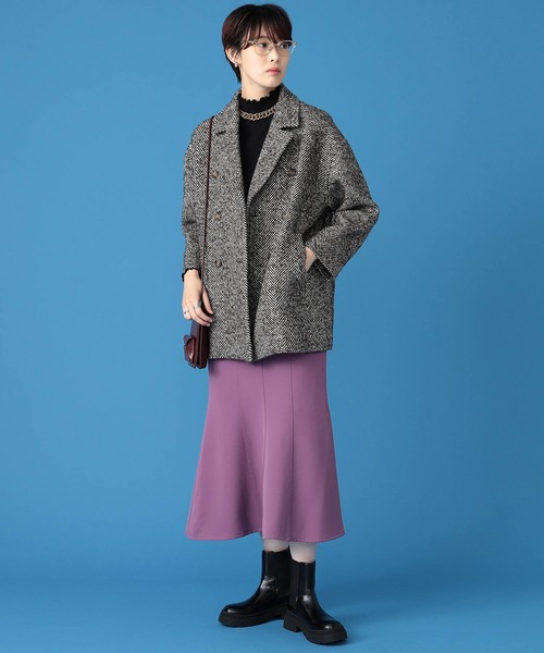 BeAMS DOT(ビームスドット)の「【WEB限定】BeAMS DOT / マーメイドスカート(スカート・レディース・ブラック/ピンク/パープル/ターコイズブルー・L/M/S)」の19枚目の写真