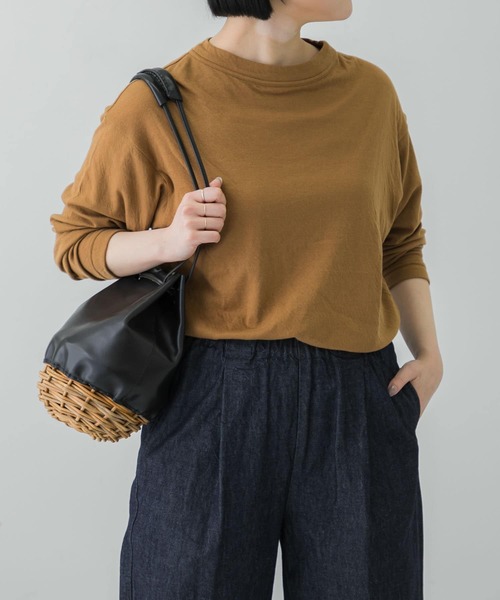 かぐれ（カグレ）の「マハバーラソフトプルオーバー（Tシャツ/カットソー・レディース・ブラウン系その他/オフホワイト・FREE）」の2枚目の写真