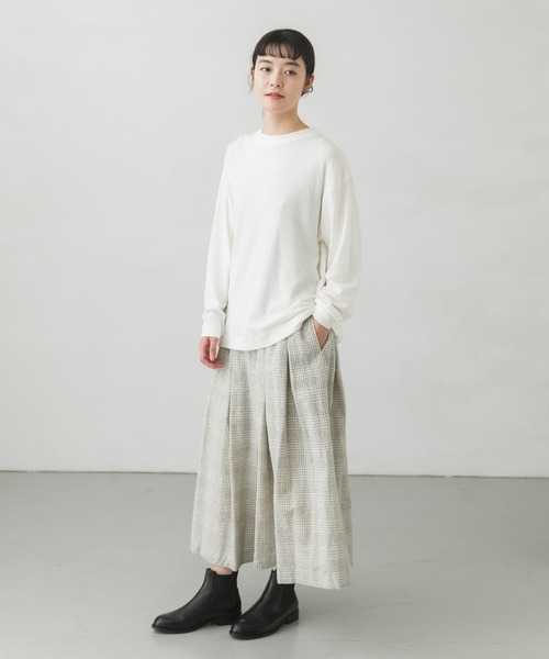 かぐれ（カグレ）の「マハバーラソフトプルオーバー（Tシャツ/カットソー・レディース・ブラウン系その他/オフホワイト・FREE）」の17枚目の写真