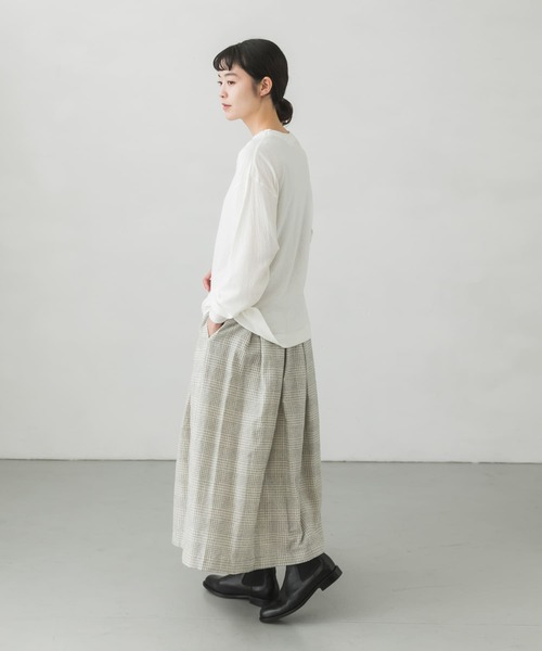 かぐれ（カグレ）の「マハバーラソフトプルオーバー（Tシャツ/カットソー・レディース・ブラウン系その他/オフホワイト・FREE）」の20枚目の写真