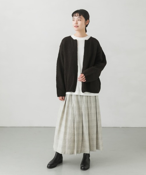 かぐれ（カグレ）の「マハバーラソフトプルオーバー（Tシャツ/カットソー・レディース・ブラウン系その他/オフホワイト・FREE）」の11枚目の写真