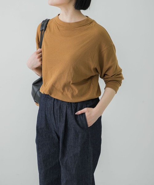 かぐれ（カグレ）の「マハバーラソフトプルオーバー（Tシャツ/カットソー・レディース・ブラウン系その他/オフホワイト・FREE）」の12枚目の写真