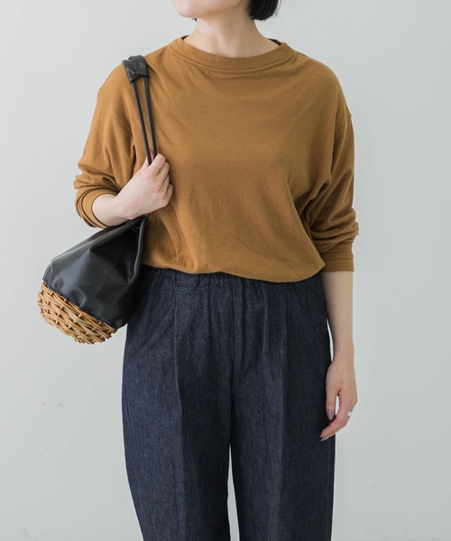 かぐれ（カグレ）の「マハバーラソフトプルオーバー（Tシャツ/カットソー・レディース・ブラウン系その他/オフホワイト・FREE）」の15枚目の写真