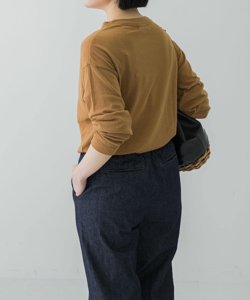 かぐれ（カグレ）の「マハバーラソフトプルオーバー（Tシャツ/カットソー・レディース・ブラウン系その他/オフホワイト・FREE）」の18枚目の写真