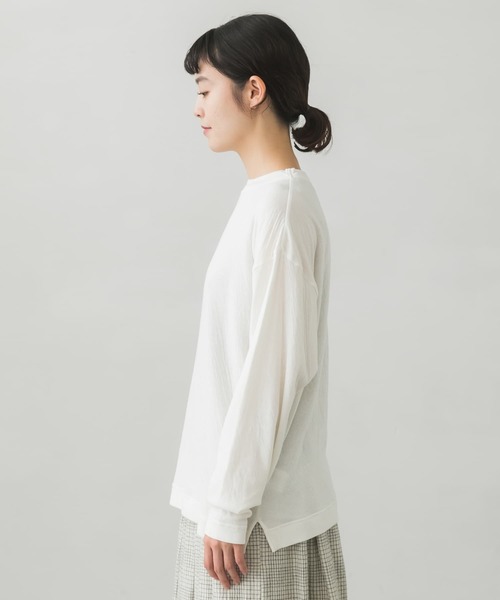 かぐれ（カグレ）の「マハバーラソフトプルオーバー（Tシャツ/カットソー・レディース・ブラウン系その他/オフホワイト・FREE）」の9枚目の写真