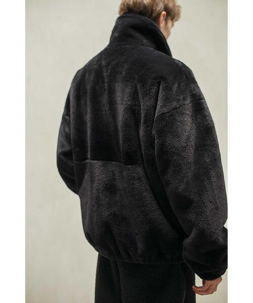 MONKEY TIME（モンキータイム）の「＜monkey time＞ FAUX FUR ZIP