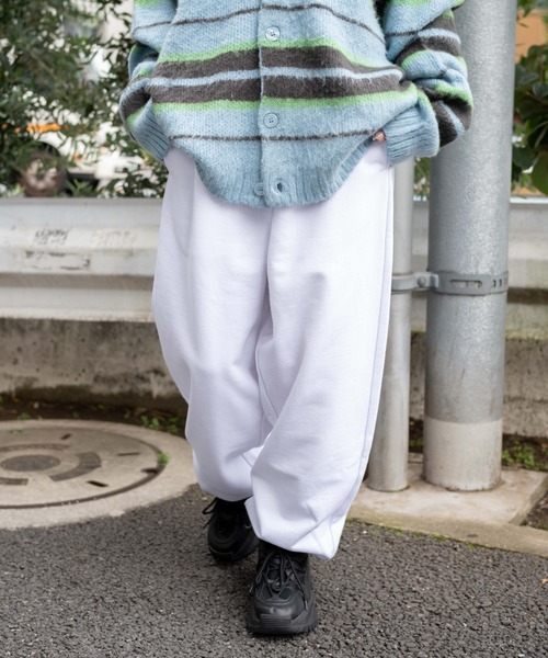 WEGO（ウィゴー）の「WEGO/【セットアップ対象商品】ヘビーウエイト スウェットパンツ（スウェットパンツ・メンズ・ブラック/ライトベージュ/グレー系その他/ホワイト・SMALL/MEDIUM/LARGE）」の18枚目の写真