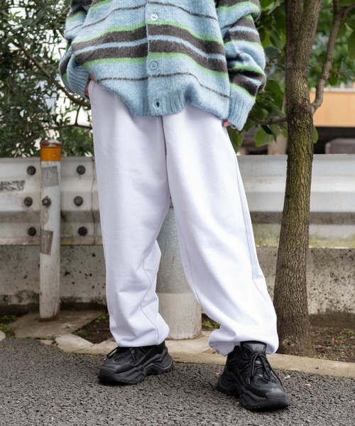 WEGO（ウィゴー）の「WEGO/【セットアップ対象商品】ヘビーウエイト スウェットパンツ（スウェットパンツ・メンズ・ブラック/ライトベージュ/グレー系その他/ホワイト・SMALL/MEDIUM/LARGE）」の19枚目の写真