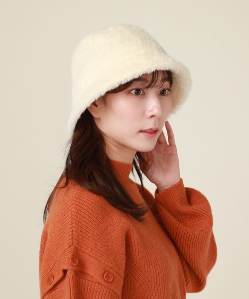 archives(アルシーヴ)の「バケットハット(ハット・レディース・オフホワイト/ブラック/グレイッシュベージュ・FREE)」の13枚目の写真