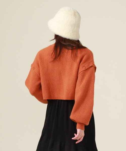 archives(アルシーヴ)の「バケットハット(ハット・レディース・オフホワイト/ブラック/グレイッシュベージュ・FREE)」の5枚目の写真