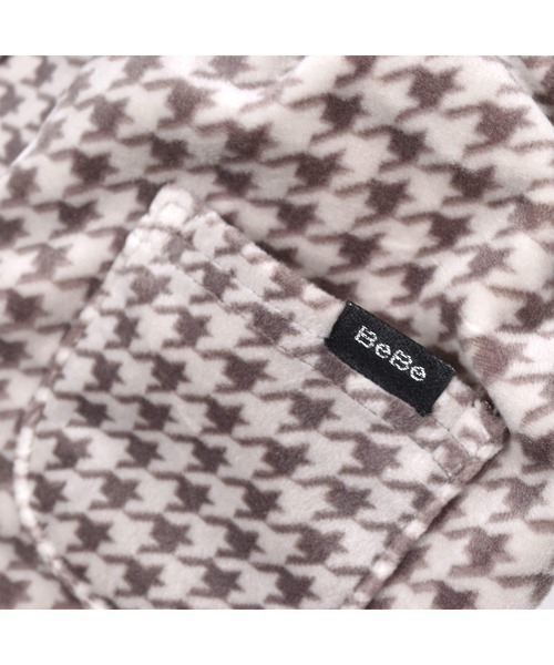 BeBe（ベベ）の「BeBe/【お揃い】ベロア千鳥パンツベビー(80~90cm)（その他パンツ・キッズ・ベージュ系その他・80/90）」の7枚目の写真