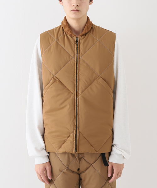 Whimsy / ウィムジー】Quilted Down Vest