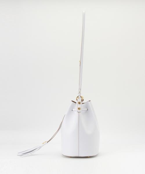 Demi-Luxe BEAMS（デミルクス ビームス）の「【VERY7月号掲載】NALU / ドロスト ショルダーバッグ（ショルダーバッグ・レディース・ホワイト/ベージュ・ONE SIZE）」の7枚目の写真