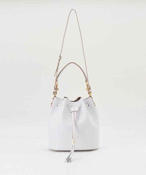 Demi-Luxe BEAMS（デミルクス ビームス）の「【VERY7月号掲載】NALU / ドロスト ショルダーバッグ（ショルダーバッグ・レディース・ホワイト/ベージュ・ONE SIZE）」の10枚目の写真