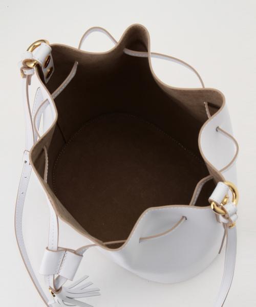 Demi-Luxe BEAMS（デミルクス ビームス）の「【VERY7月号掲載】NALU / ドロスト ショルダーバッグ（ショルダーバッグ・レディース・ホワイト/ベージュ・ONE SIZE）」の14枚目の写真