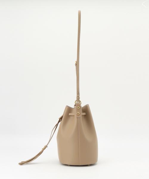 Demi-Luxe BEAMS（デミルクス ビームス）の「【VERY7月号掲載】NALU / ドロスト ショルダーバッグ（ショルダーバッグ・レディース・ホワイト/ベージュ・ONE SIZE）」の8枚目の写真