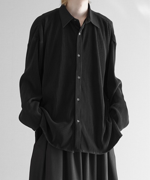 KUUUPY（クーピー）の「Relax Pleats Shirts - リラックスプリーツ 
