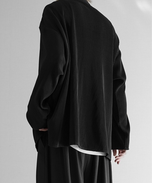 PLATS PLAISIR プリーツ長袖シャツ KUUUPY（クーピー）の「Relax Pleats Shirts - リラックス