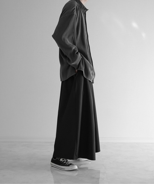 PLATS PLAISIR プリーツ長袖シャツ KUUUPY（クーピー）の「Relax Pleats Shirts - リラックス