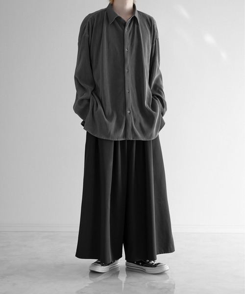 KUUUPY（クーピー）の「Relax Pleats Shirts - リラックス