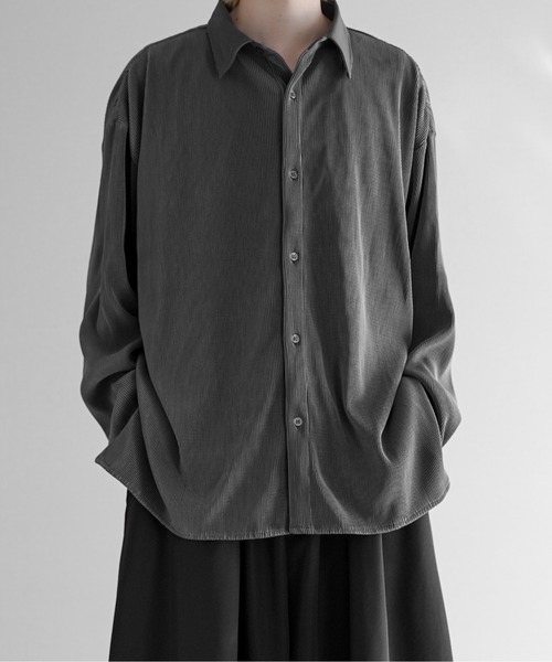 KUUUPY（クーピー）の「Relax Pleats Shirts - リラックスプリーツ