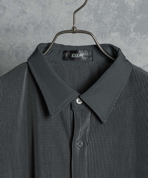 PLATS PLAISIR プリーツ長袖シャツ KUUUPY（クーピー）の「Relax Pleats Shirts - リラックス