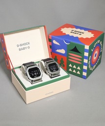 G-SHOCK（ジーショック）の「【スペシャルデザインBOX】Pair Model / メタルベゼル / GM-5600-1JF × GM-S5600-1JF（デジタル腕時計・キッズ）」