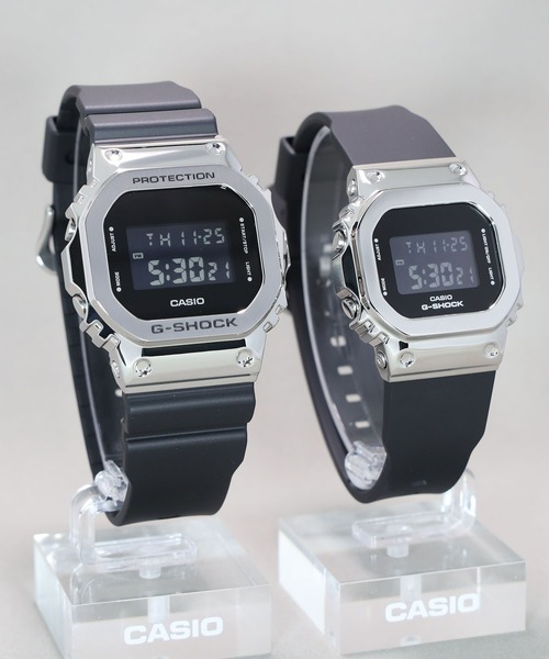 【完売品】G-SHOCK ジーショック GM-5600 1JF シルバーベゼル G-SHOCK】5600シリーズ / メタルベゼル / GM-5600RW-1JF