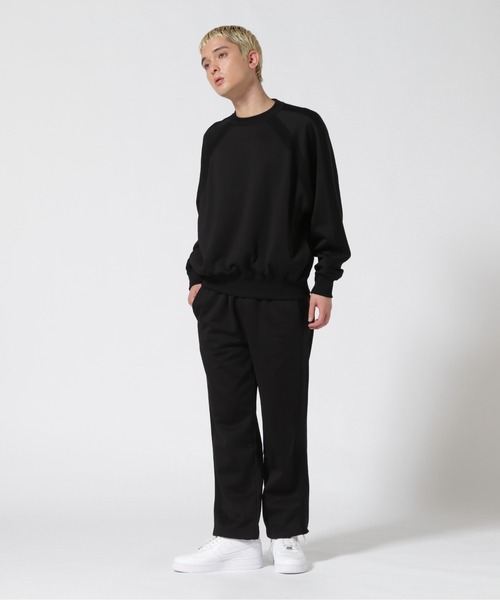 REMI RELIEF（レミレリーフ）の「REMI RELIEF(レミレリーフ)　別注Ny/Cジャージパンツ（その他パンツ・メンズ・ブラック/ベージュ・L/M）」の3枚目の写真