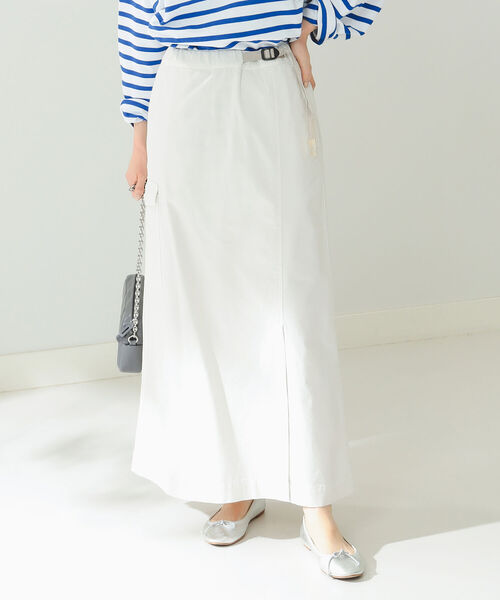 Gramicci（グラミチ）の「GRAMICCI × B:MING by BEAMS / 別注 ポケット スカート（スカート・レディース・スミクロ/ピンク/アイボリー・MEDIUM/SMALL）」の2枚目の写真