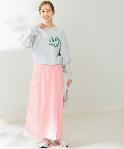 Gramicci（グラミチ）の「GRAMICCI × B:MING by BEAMS / 別注 ポケット スカート（スカート・レディース・スミクロ/ピンク/アイボリー・MEDIUM/SMALL）」の12枚目の写真