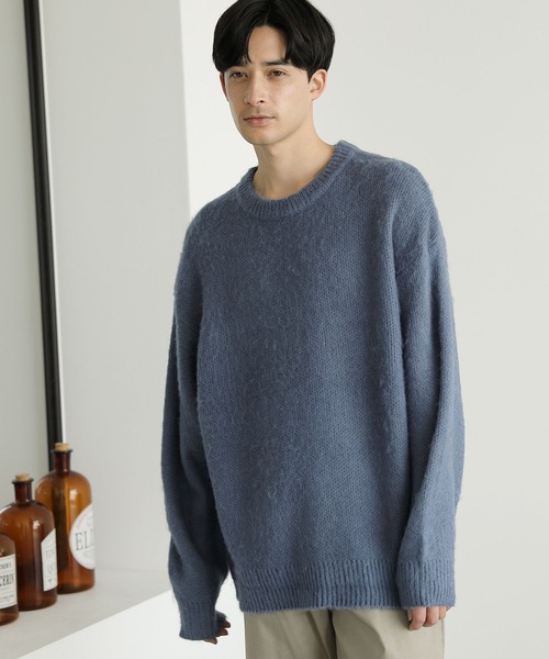 LAKOLE（ラコレ）の「モヘアタッチシャギープルオーバー / 181023