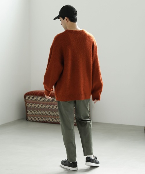 LAKOLE（ラコレ）の「モヘアタッチシャギープルオーバー / 181023