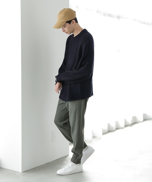 LAKOLE（ラコレ）の「モヘアタッチシャギープルオーバー / 181023（ニット/セーター・メンズ・オレンジ/マスタード/ダークブルー/ブルー/ライトブルー・LARGE/MEDIUM）」の7枚目の写真