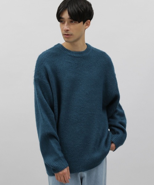 LAKOLE（ラコレ）の「モヘアタッチシャギープルオーバー / 181023