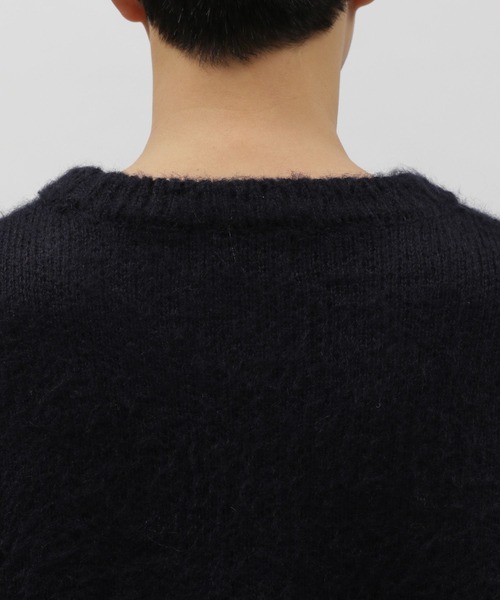 LAKOLE（ラコレ）の「モヘアタッチシャギープルオーバー / 181023（ニット/セーター・メンズ・オレンジ/マスタード/ダークブルー/ブルー/ライトブルー・LARGE/MEDIUM）」の11枚目の写真