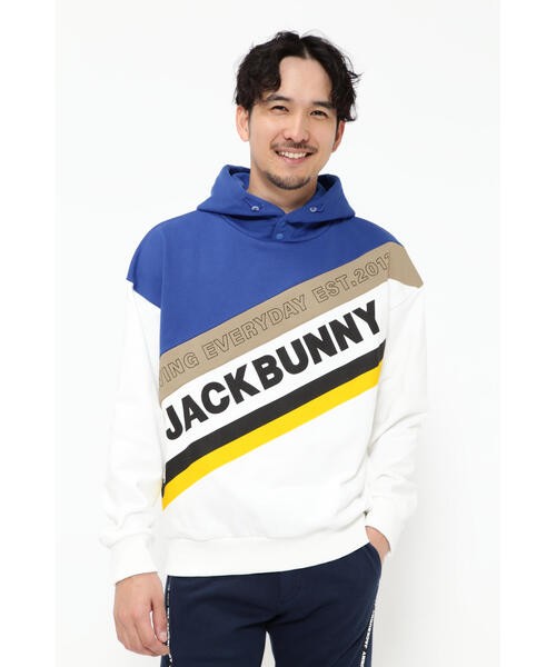 Jack Bunny!! シャレード裏毛 プルオーバーフーディ Jack Bunny!!（ジャックバニー）の「【Jack Bunny!!】シャレード裏毛