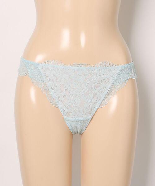 軽いフィット感で履きやすい！総レースTバック】ま～るく盛れる着やせ