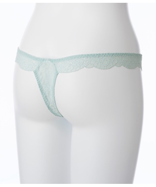 軽いフィット感で履きやすい！総レースTバック】ま～るく盛れる着やせ