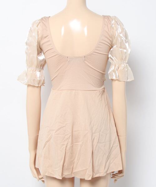 ビッグリボンナチュラルワンピ 水着（水着）｜Dita Muaj.（ディータムアージュ）