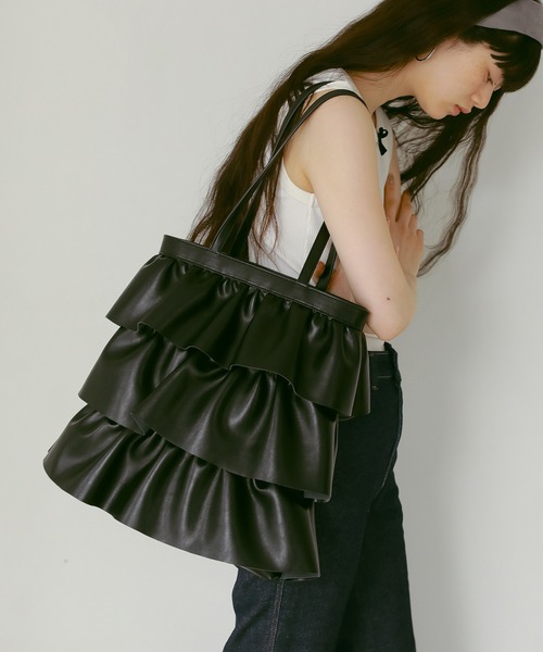 【THE TOE】 Hesiod Frills Dress トートバッグ付 dunhill/ダンヒル通販 | 1893 ハーネス イーストウエスト トートバッグ