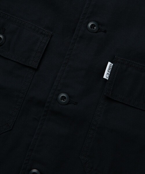 GUNG HO（ガンホー）の「GUNG HO/ガンホー 別注ファティーグシャツ/シャツジャケット（シャツ/ブラウス・メンズ・オリーブ/ベージュ/オフホワイト/ネイビー/ブラック/ブルー・MEDIUM/SMALL/LARGE）」の17枚目の写真