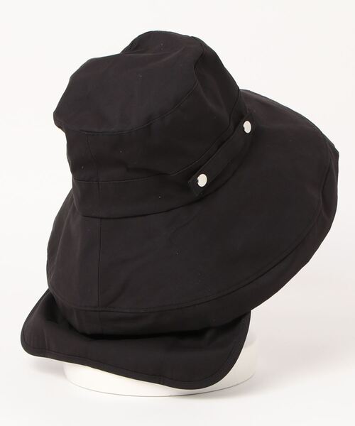 VitaFelice(ヴィータフェリーチェ)の「接触冷感サンシェード付きハット(ハット・レディース・グレー/ベージュ系その他/アイボリー/ブラック/ライトベージュ・FREE)」の15枚目の写真