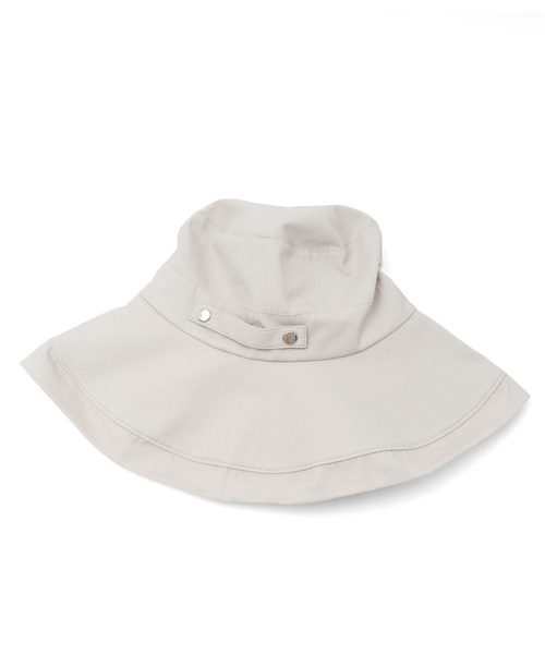 VitaFelice(ヴィータフェリーチェ)の「接触冷感サンシェード付きハット(ハット・レディース・グレー/ベージュ系その他/アイボリー/ブラック/ライトベージュ・FREE)」の21枚目の写真