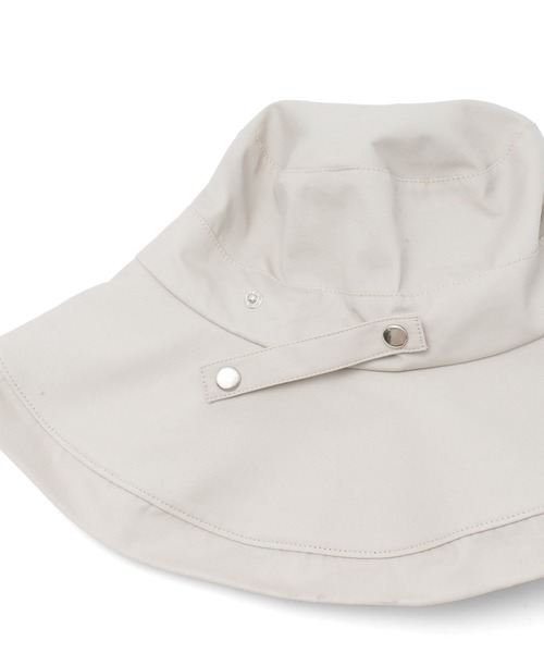 VitaFelice(ヴィータフェリーチェ)の「接触冷感サンシェード付きハット(ハット・レディース・グレー/ベージュ系その他/アイボリー/ブラック/ライトベージュ・FREE)」の18枚目の写真