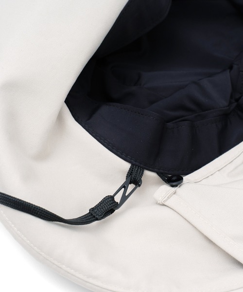 VitaFelice(ヴィータフェリーチェ)の「接触冷感サンシェード付きハット(ハット・レディース・グレー/ベージュ系その他/アイボリー/ブラック/ライトベージュ・FREE)」の6枚目の写真