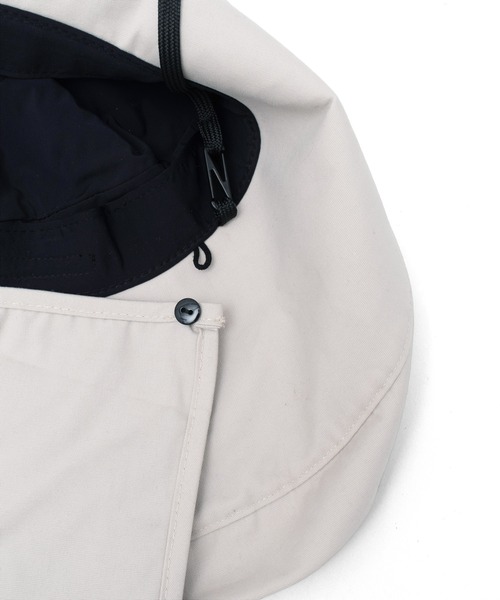 VitaFelice(ヴィータフェリーチェ)の「接触冷感サンシェード付きハット(ハット・レディース・グレー/ベージュ系その他/アイボリー/ブラック/ライトベージュ・FREE)」の9枚目の写真