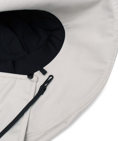 VitaFelice(ヴィータフェリーチェ)の「接触冷感サンシェード付きハット(ハット・レディース・グレー/ベージュ系その他/アイボリー/ブラック/ライトベージュ・FREE)」の14枚目の写真