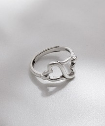 SETUP7 | 【SETUP7】シルバー925ハートモチーフリング/フリーサイズ SSS-4(リング)